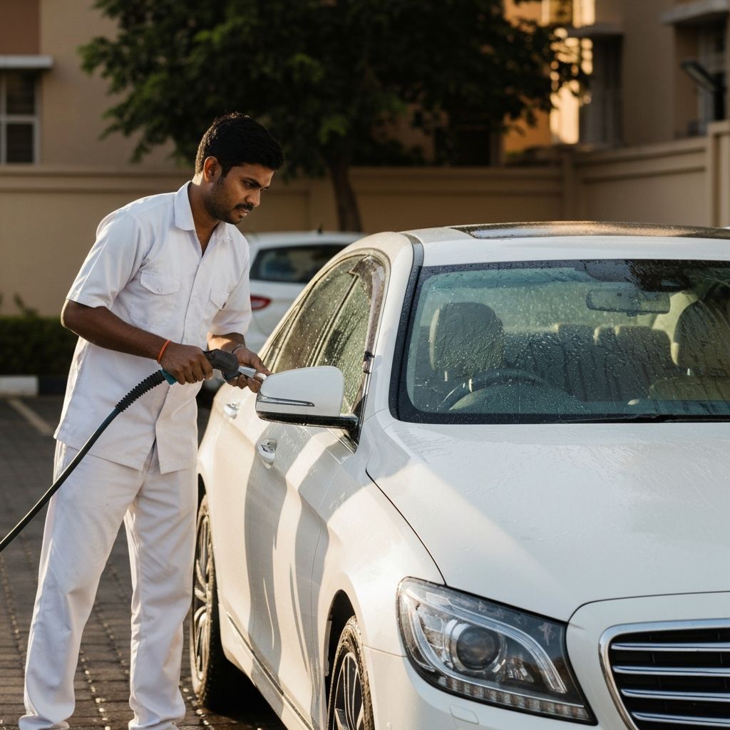 Professional car cleaning